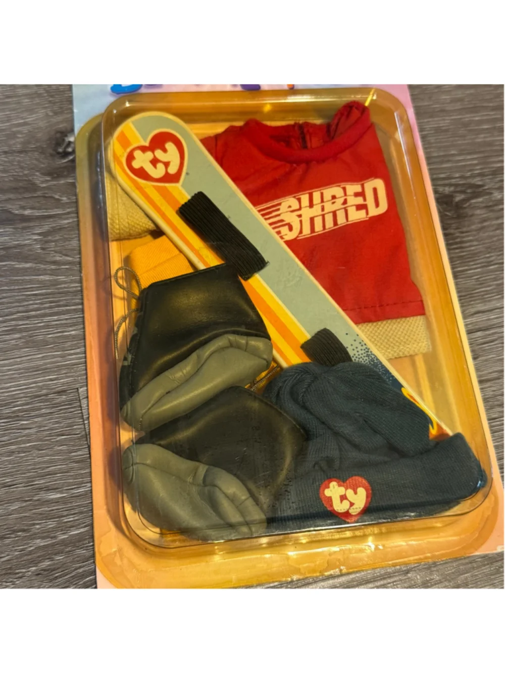 11-236 Ty Gear Apparel For Beanie Kids. “snowboarder”